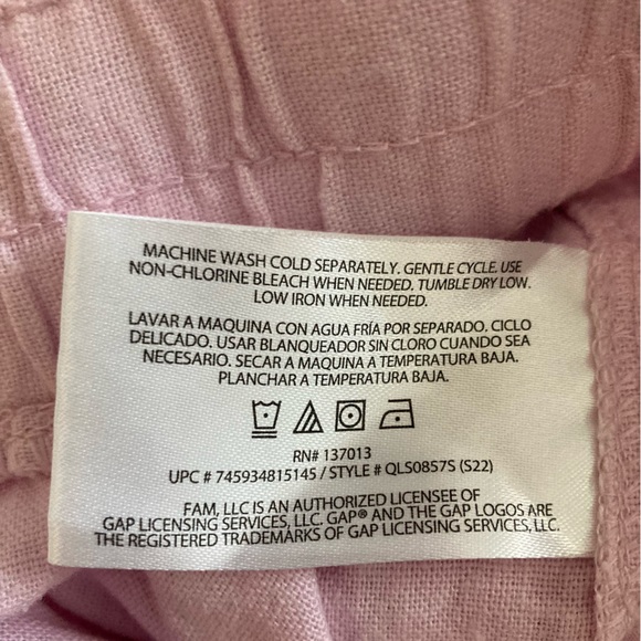 NWT Gap Plus Size XXL Womens Linen Blend Shorts - Picture 7 of 9